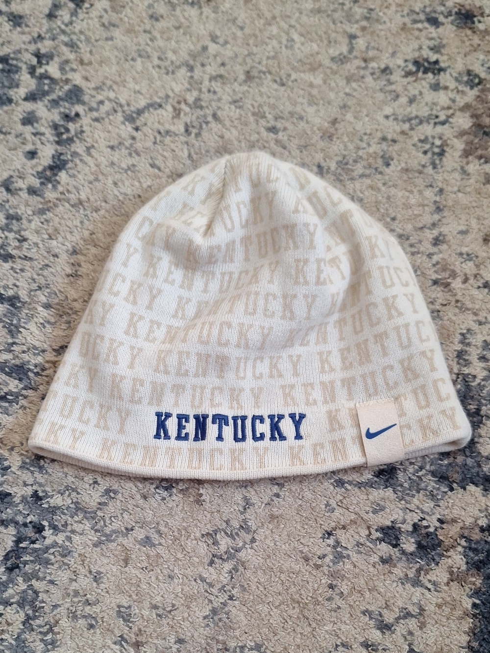 Nike Kentucky Beanie with Blue Embroidery